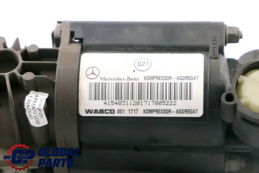 Suspension Airmatic Compressor Unit to Mercedes E-Class S-Class W211 W220 Air with Part number A2113200304 Mercedes E-Class S-Class W211 W220 Air Suspension Airmatic Compressor Unit - SKU A2113200304 - Part number A2113200304