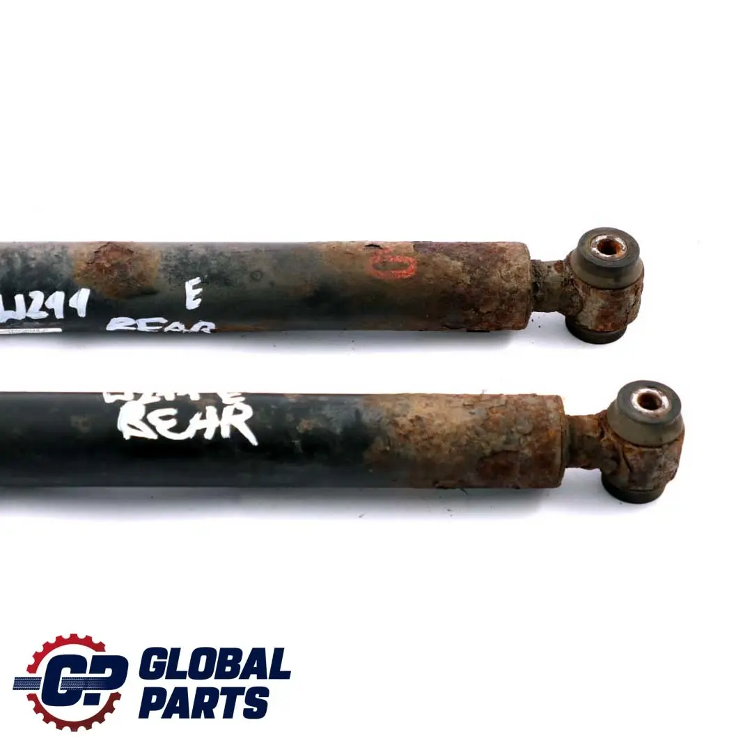 Mercedes-Benz E-Class W211 Saloon Rear Shock Absorber Spring Strut Set to with Part number A2113265100 Mercedes-Benz E-Class W211 Saloon Rear Shock Absorber Spring Strut Set - SKU A2113265100 - Part number A2113265100