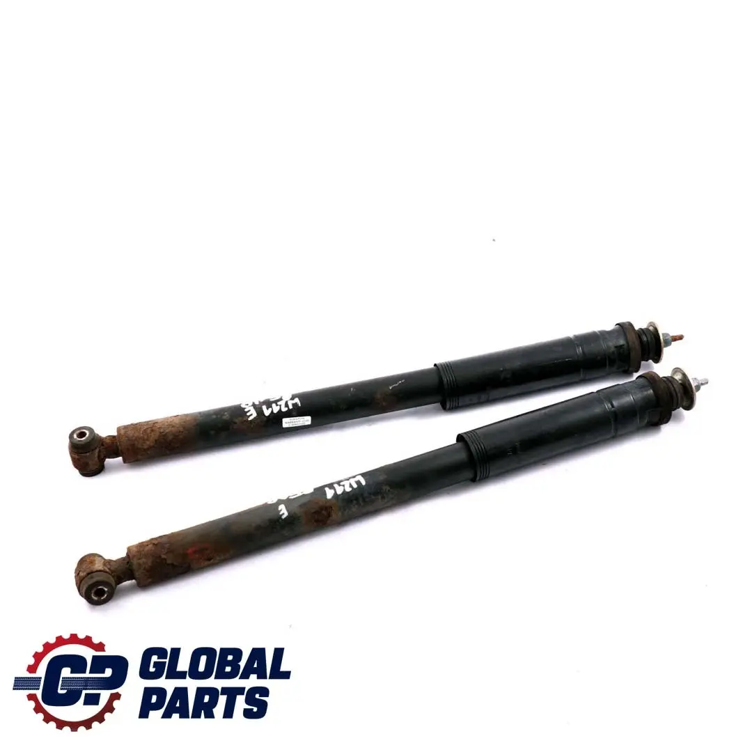 Mercedes-Benz E-Class W211 Saloon Rear Shock Absorber Spring Strut Set to with Part number A2113265100 Mercedes-Benz E-Class W211 Saloon Rear Shock Absorber Spring Strut Set - SKU A2113265100 - Part number A2113265100