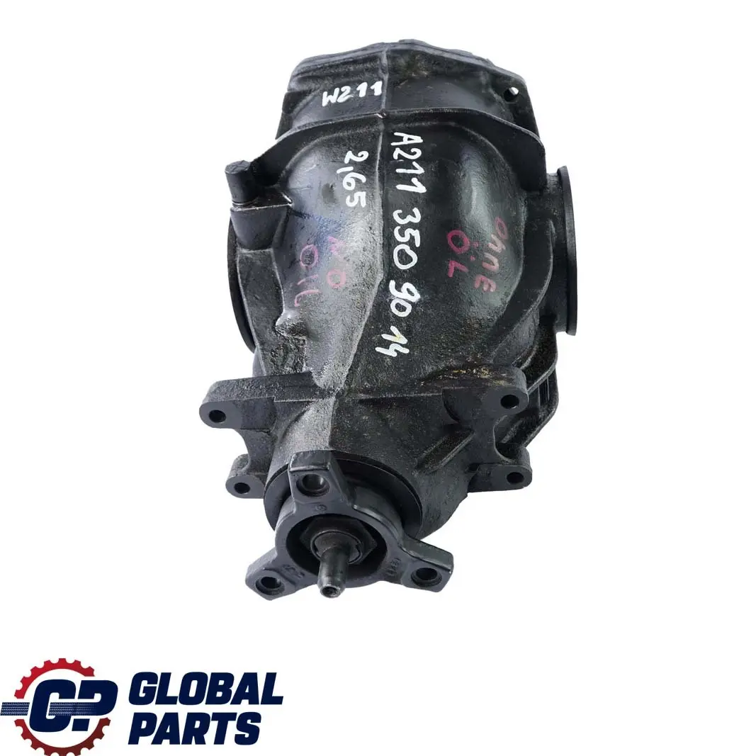 Mercedes-Benz E-Class W211 E 270CDI Rear Differential Diff 2,65 Ratio WARRANTY to with Part number A2113509014 Mercedes-Benz E-Class W211 E 270CDI Rear Differential Diff 2,65 Ratio WARRANTY - SKU A2113509014 - Part number A2113509014