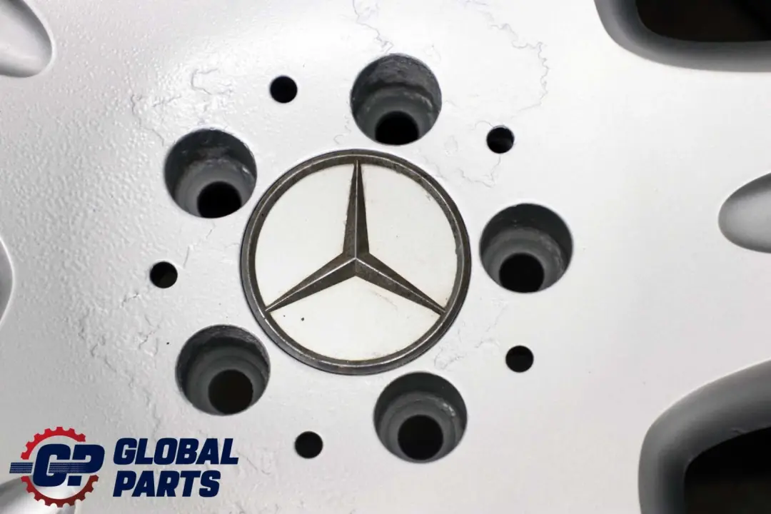 Mercedes-Benz W211 S211 Alloy Wheel Rim 17" 8,5J ET:38 5 Twin Spoke to with Part number A2114011602 Mercedes-Benz W211 S211 Alloy Wheel Rim 17" 8,5J ET:38 5 Twin Spoke - SKU A2114011602-2 - Part number A2114011602