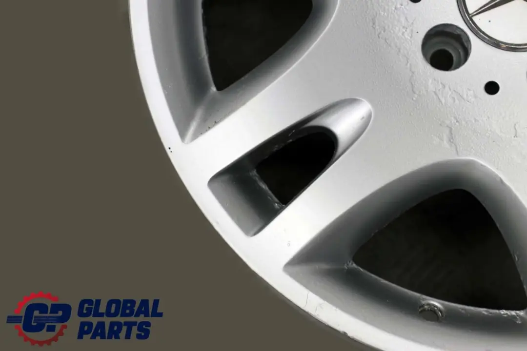 Mercedes-Benz W211 S211 Alloy Wheel Rim 17" 8,5J ET:38 5 Twin Spoke to with Part number A2114011602 Mercedes-Benz W211 S211 Alloy Wheel Rim 17" 8,5J ET:38 5 Twin Spoke - SKU A2114011602-2 - Part number A2114011602