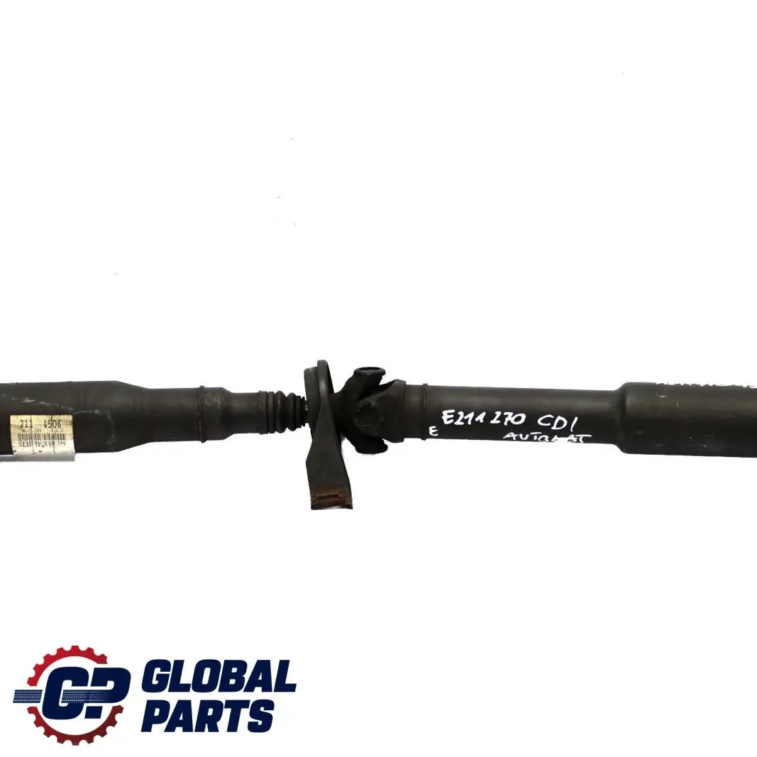Mercedes-Benz E-Class W211 E 270 CDI Drive Prop Shaft Propshaft Automatic to with Part number A2114104506 Mercedes-Benz E-Class W211 E 270 CDI Drive Prop Shaft Propshaft Automatic - SKU A2114104506 - Part number A2114104506