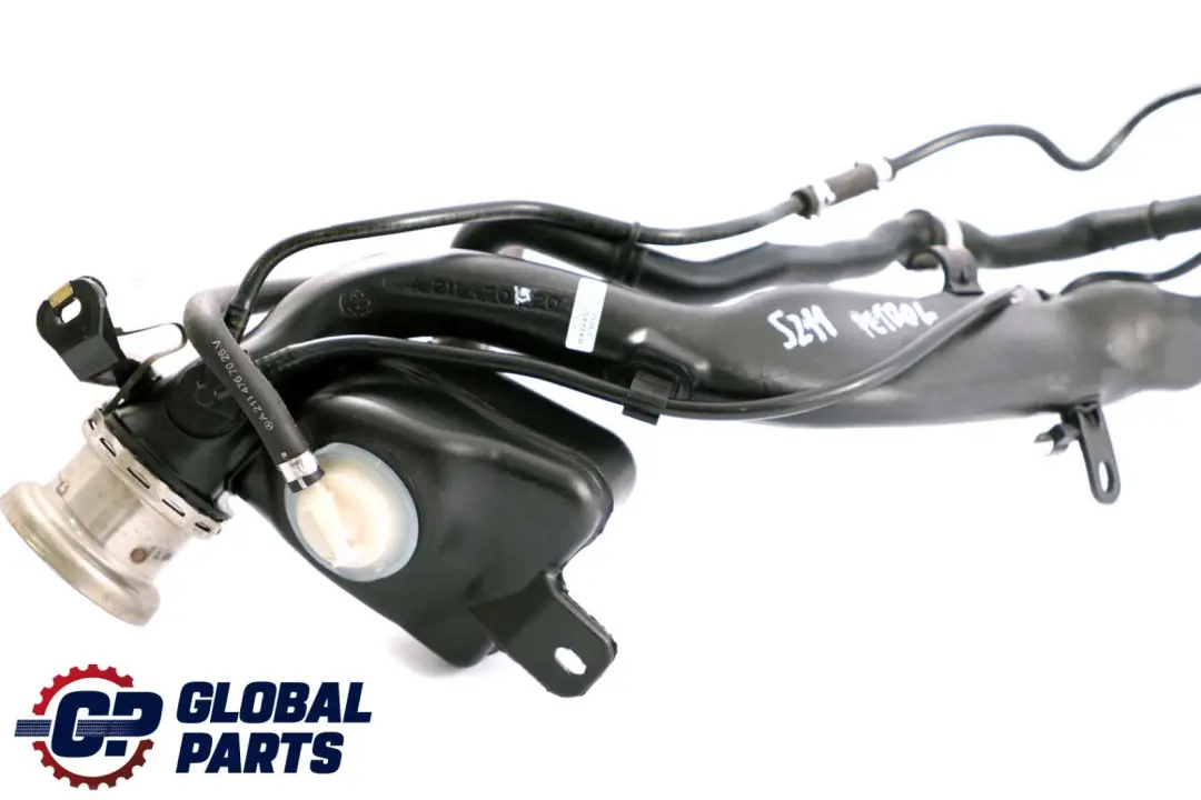 Filler Neck Pipe Hose A2114701164 to Mercedes E S211 Touring Petrol Fuel Tank with Part number A2114701520 Mercedes E S211 Touring Petrol Fuel Tank Filler Neck Pipe Hose A2114701164 - SKU A2114701520 - Part number A2114701520