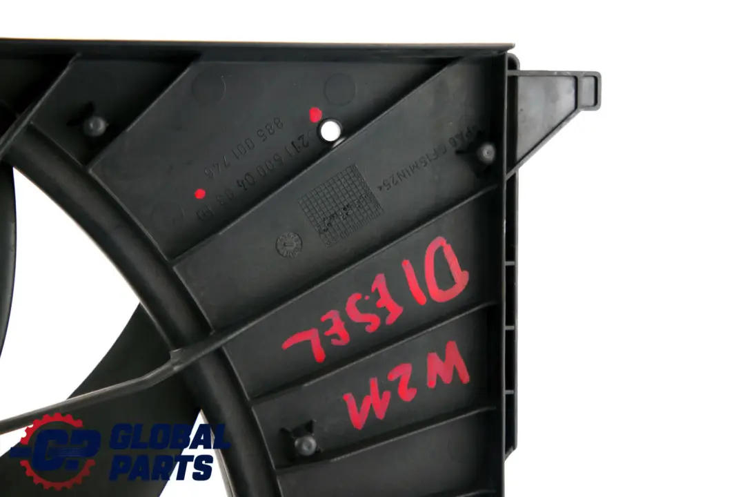 E280 CDI E320 CDI Engine Cooling Radiator Fan to Mercedes E-Class W211 with Part number A2115000493 Mercedes E-Class W211 E280 CDI E320 CDI Engine Cooling Radiator Fan - SKU A2115000493 - Part number A2115000493