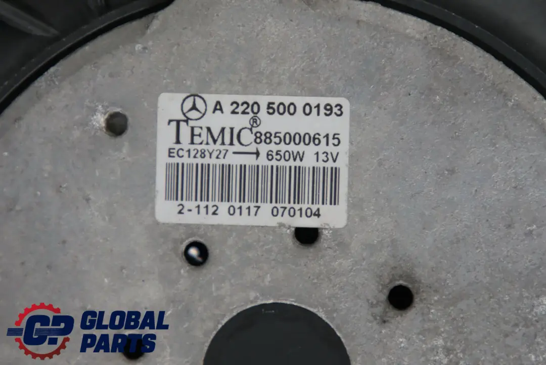 Mercedes E-Class W211 E280 CDI E320 CDI Engine Cooling Radiator Fan - SKU A2115000493 - Part number A2115000493