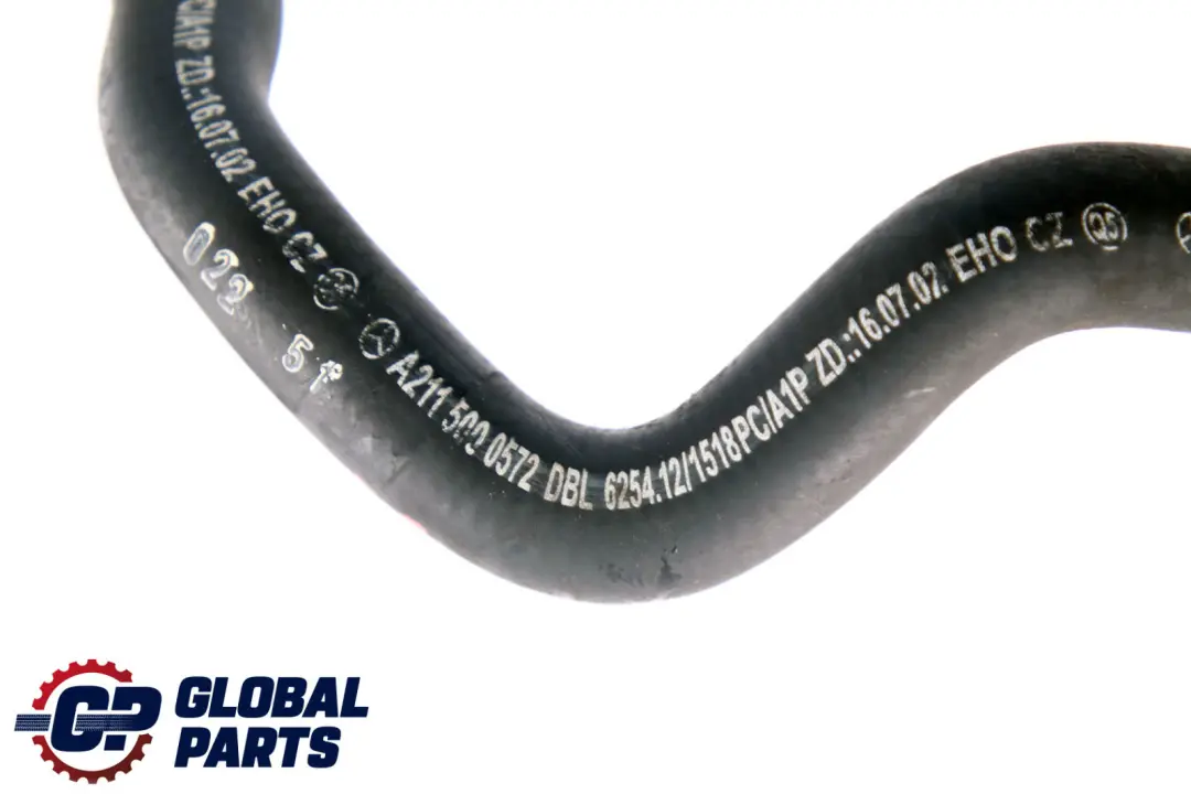  Mercedes-Benz E-Class W211 Cooling Engine Water Coolant Hose Pipe - SKU A2115000572 - Part number A2115000572