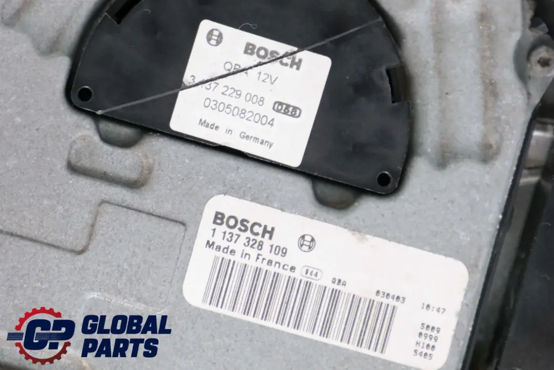 Mercedes W211 E200 CDI E220 CDI Refrigeración del motor Ventilador del radiador - SKU A2115000593 - Número de pieza A2115000593