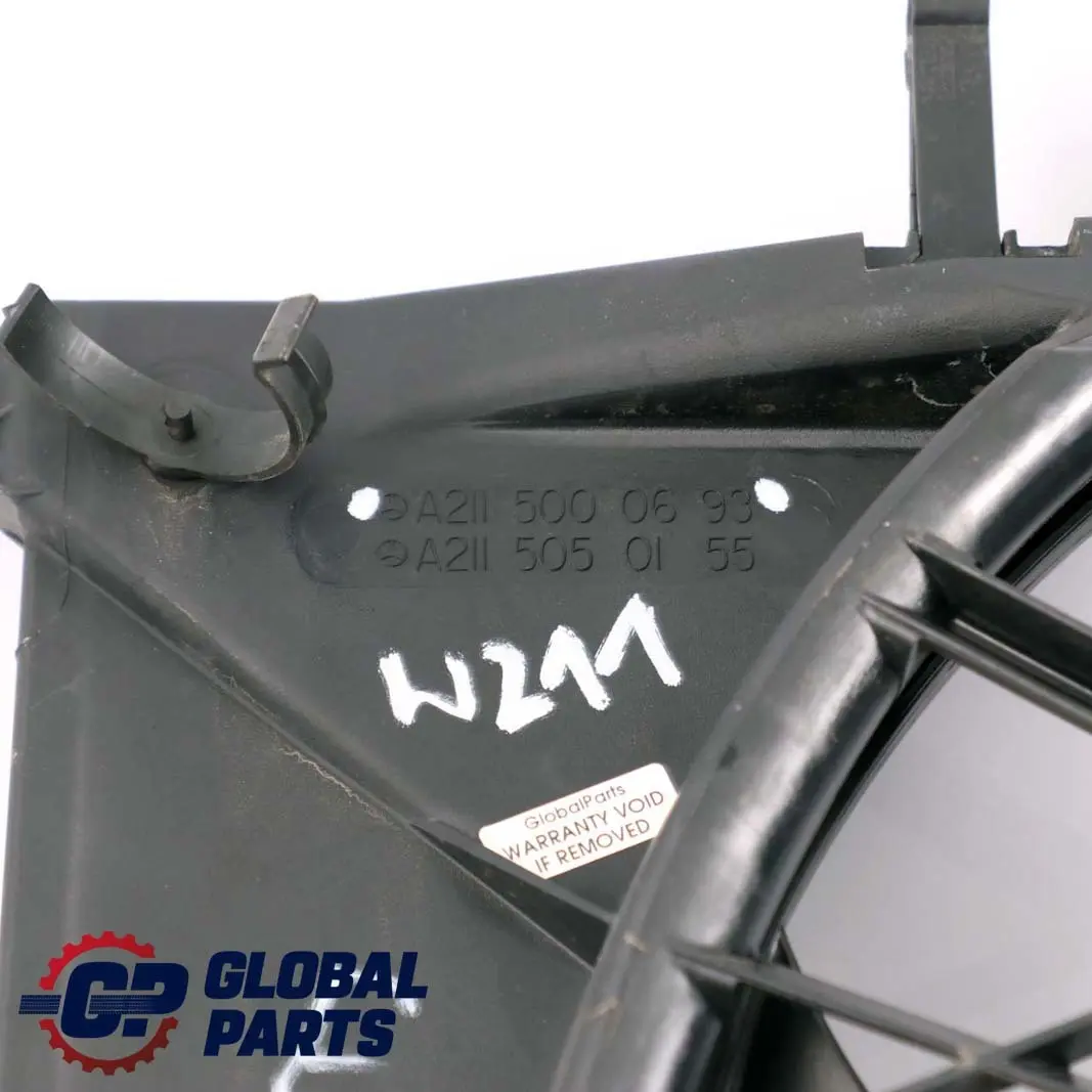  Mercedes-Benz E-Klasse W211 Motorkühlung Lüfter Kühlerlüfter 600W A21150006 - SKU A2115000693 - Teilenummer A2035000293