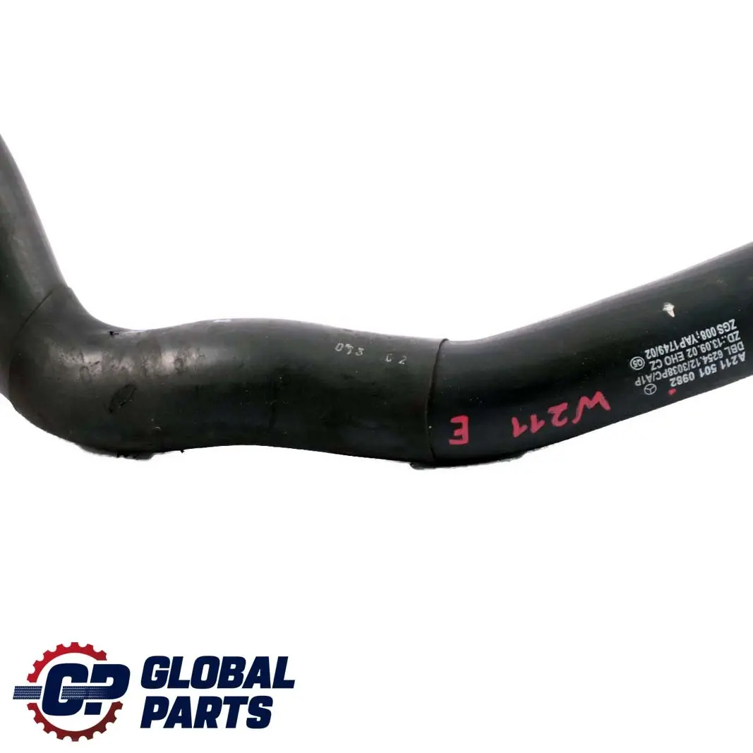 Mercedes-Benz W211 270 CDI Diesel Motor Kühlmittelpumpe Schlauch für mit Teilenummer A2115010982 Mercedes-Benz W211 270 CDI Diesel Motor Kühlmittelpumpe Schlauch - SKU A2115010982 - Teilenummer A2115010982