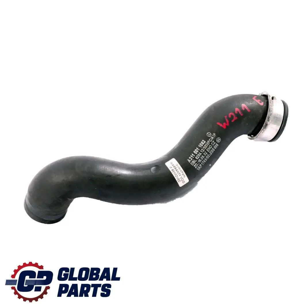 Mercedes W211 E 270 CDI Tuyau radiateur refroidissement moteur - SKU A2115011082 - Numéro de pièce A2115011082