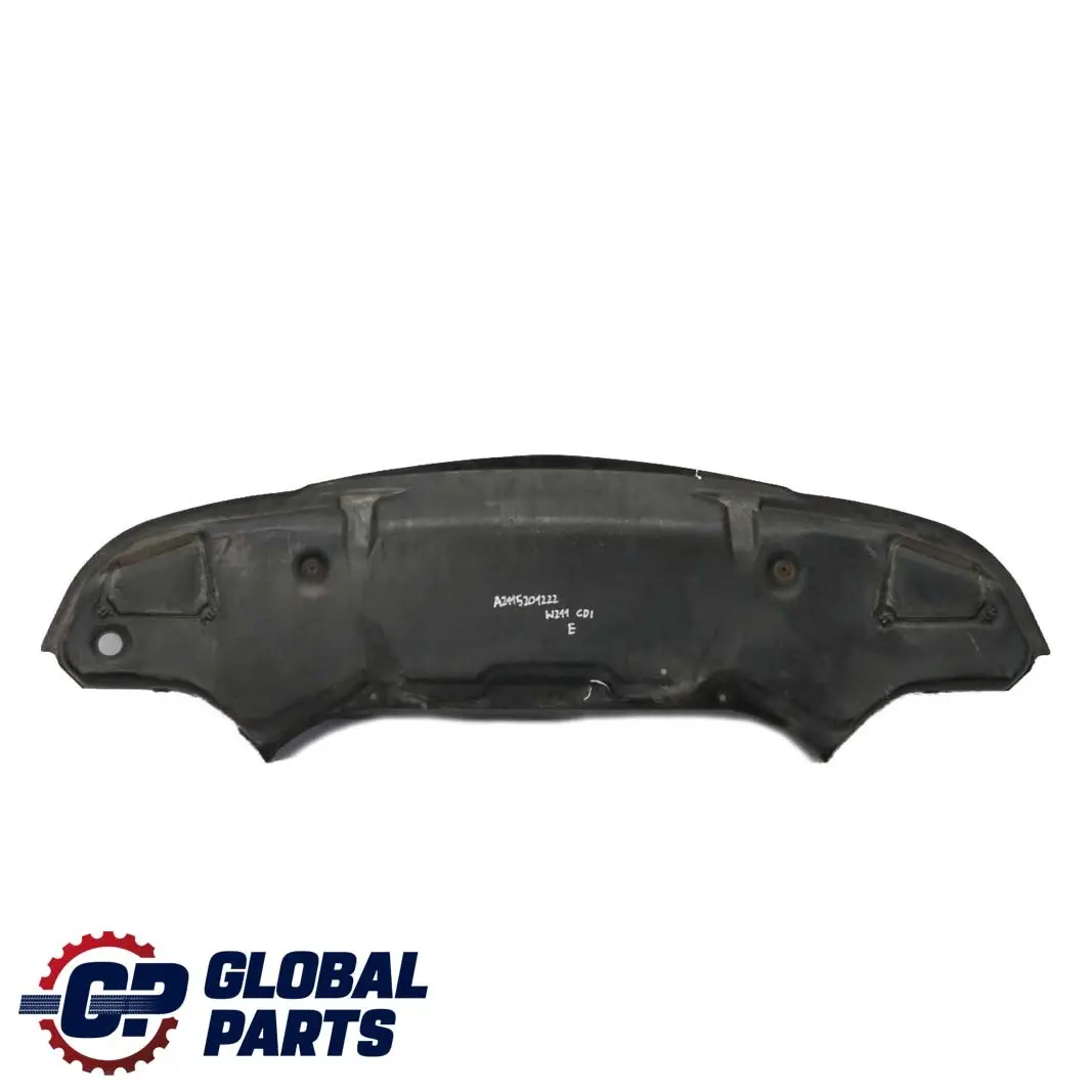 Mercedes-Benz E-Class W211 Diesel Engine Undertray Sound Insulation Cover Panel to with Part number A2115201222 Mercedes-Benz E-Class W211 Diesel Engine Undertray Sound Insulation Cover Panel - SKU A2115201222 - Part number A2115201222