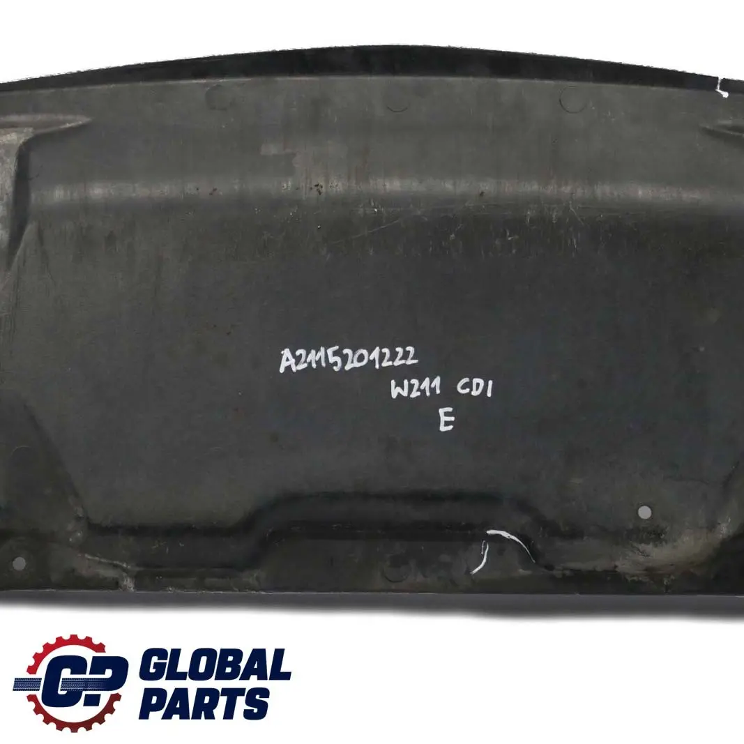 Mercedes-Benz E-Class W211 Diesel Engine Undertray Sound Insulation Cover Panel to with Part number A2115201222 Mercedes-Benz E-Class W211 Diesel Engine Undertray Sound Insulation Cover Panel - SKU A2115201222 - Part number A2115201222