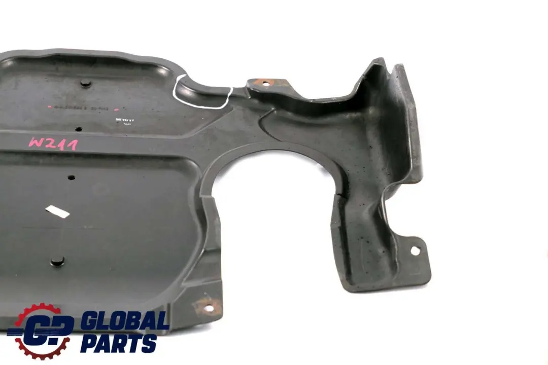 Mercedes-Benz E-Class W211 Rear Underride Underbody Skid Panel Shielding Trim to with Part number A2115242830 Mercedes-Benz E-Class W211 Rear Underride Underbody Skid Panel Shielding Trim - SKU A2115242830 - Part number A2115242830
