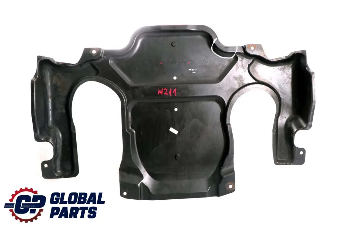 Mercedes-Benz E-Class W211 Rear Underride Underbody Skid Panel Shielding Trim to with Part number A2115242830 Mercedes-Benz E-Class W211 Rear Underride Underbody Skid Panel Shielding Trim - SKU A2115242830 - Part number A2115242830