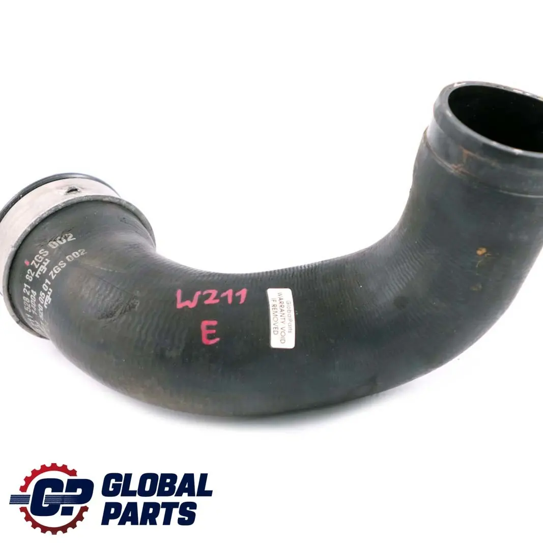 Mercedes-Benz W211 270 CDI Diesel Intercooler Tubo Flessibile per con numero di parte A2115282182 Mercedes-Benz W211 270 CDI Diesel Intercooler Tubo Flessibile - SKU A2115282182 - Numero di parte A2115282182