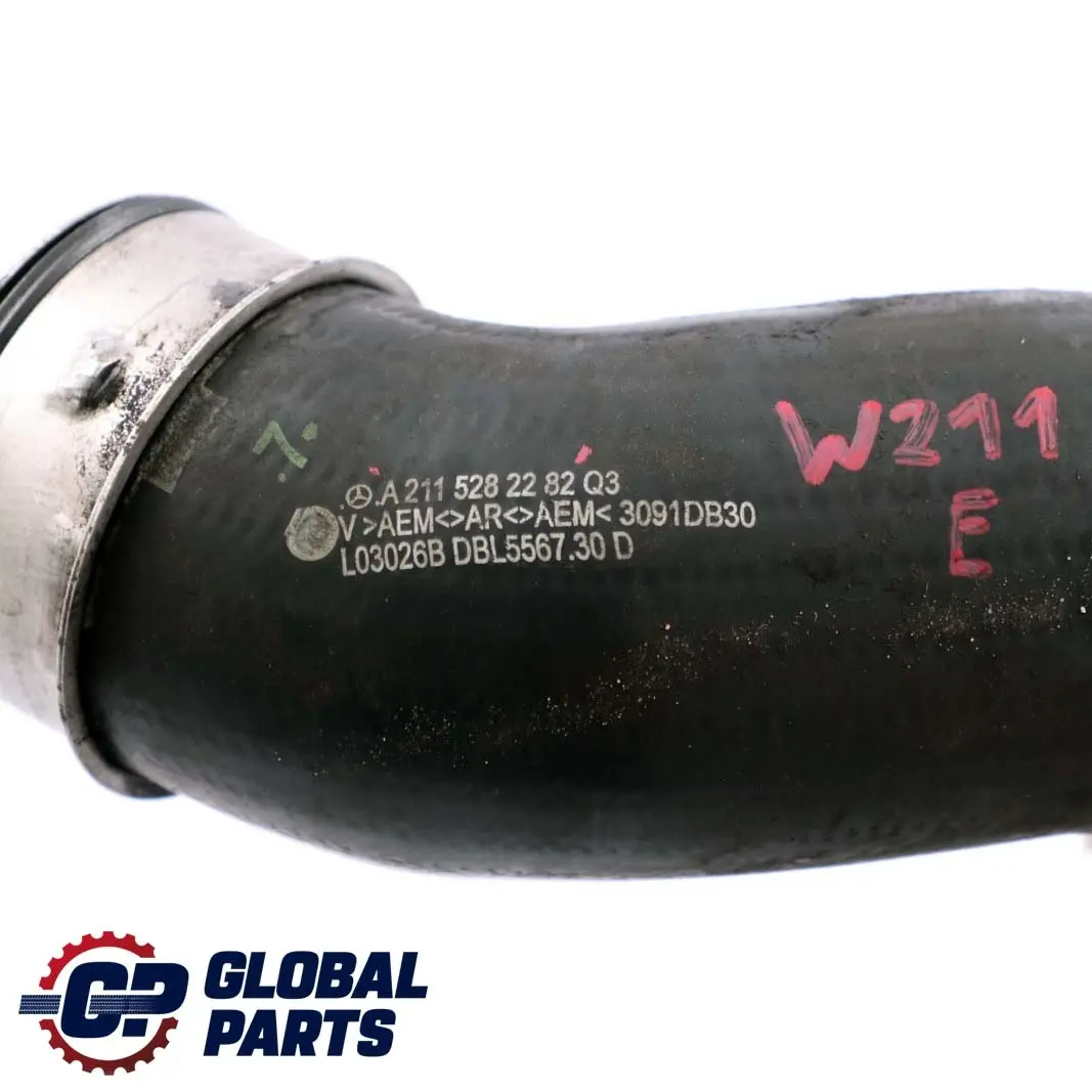 Mercedes-Benz W211 270 CDI Diesel Refroidisseur D'Air Tuyau pour à propos du numéro de pièce A2115282282 Mercedes-Benz W211 270 CDI Diesel Refroidisseur D'Air Tuyau - SKU A2115282282 - Numéro de pièce A2115282282