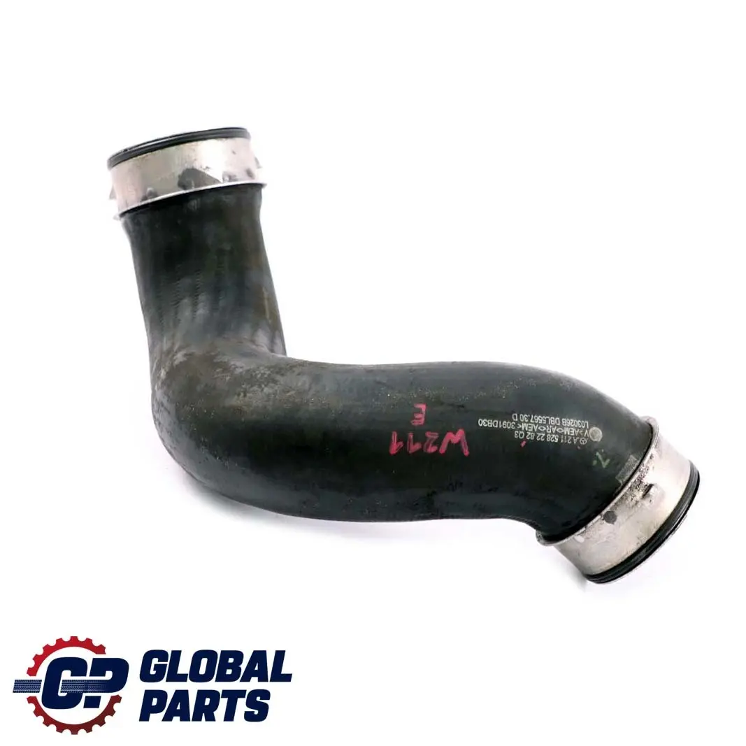 Manguera Intercooler de Carga de Aire para Mercedes W211 E 270 CDI Diesel con número de pieza A2115282282 Mercedes W211 E 270 CDI Diesel Manguera Intercooler de Carga de Aire - SKU A2115282282 - Número de pieza A2115282282