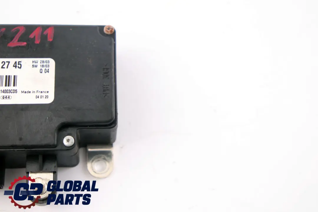 Mercedes-Benz E-Klasse W211 S211 Gepäckraum Batterie Steuergerät für mit Teilenummer A2115402745 Mercedes-Benz E-Klasse W211 S211 Gepäckraum Batterie Steuergerät - SKU A2115402745 - Teilenummer A2115402745