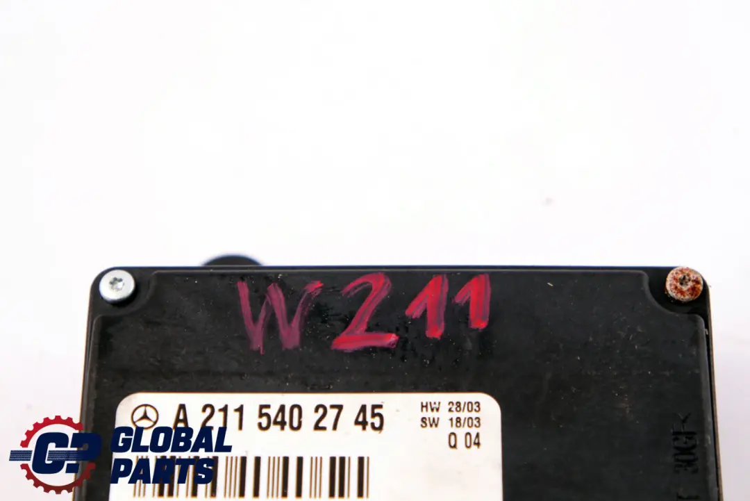 Mercedes-Benz E-Klasse W211 S211 Gepäckraum Batterie Steuergerät für mit Teilenummer A2115402745 Mercedes-Benz E-Klasse W211 S211 Gepäckraum Batterie Steuergerät - SKU A2115402745 - Teilenummer A2115402745