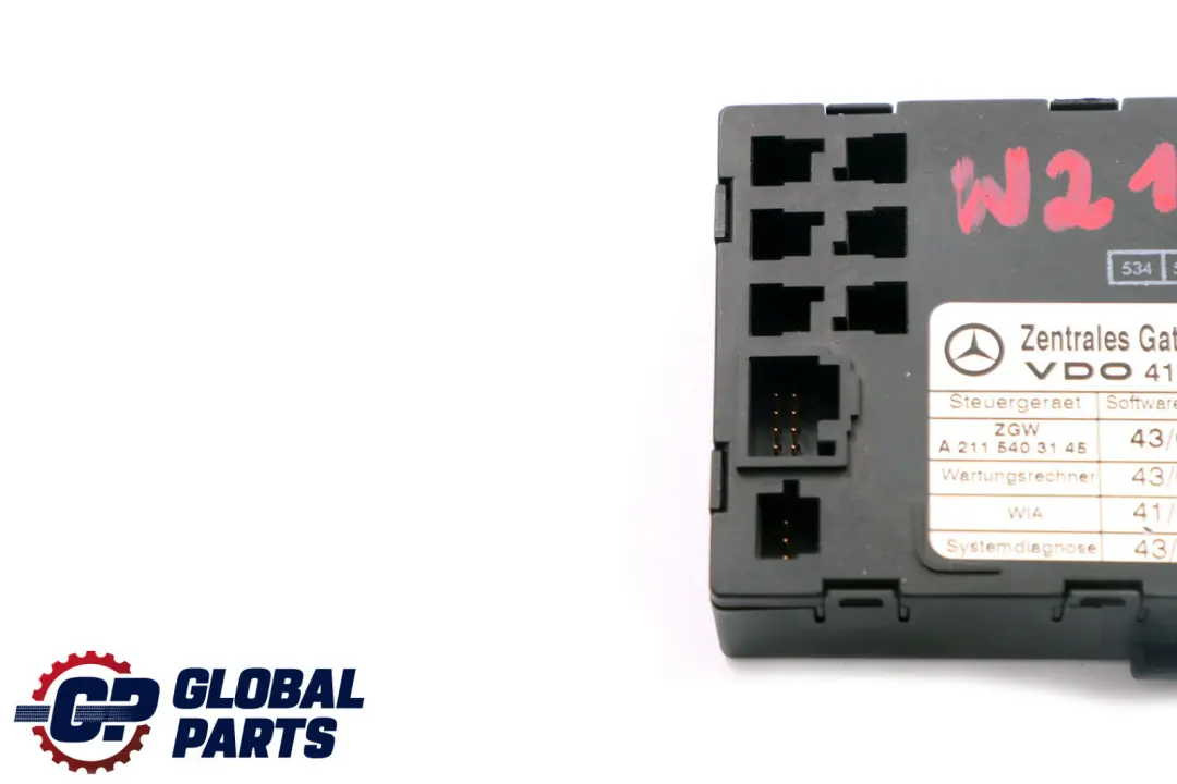 Mercedes-Benz E-Class W211 Central Gateway Control Unit Module ECU to with Part number A2115403145 Mercedes-Benz E-Class W211 Central Gateway Control Unit Module ECU - SKU A2115403145 - Part number A2115403145