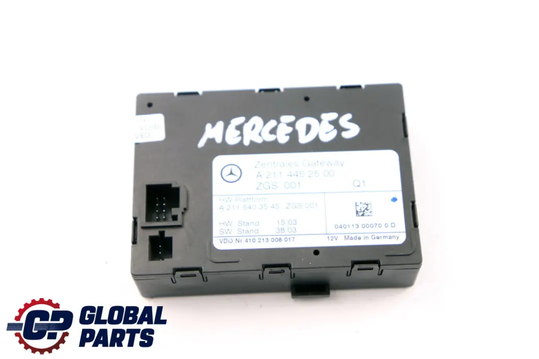 Modulo unità controllo gateway centrale ECU per Mercedes W203 W211 con numero di parte A2115403545 Mercedes W203 W211 Modulo unità controllo gateway centrale ECU - SKU A2115403545 - Numero di parte A2115403545