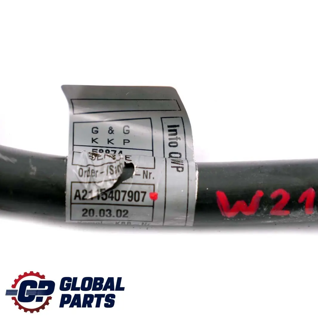  Mercedes-Benz Classe E W211 Cablaggio Cavo Positivo Batteria - SKU A2115407907 - Numero di parte A2115407907