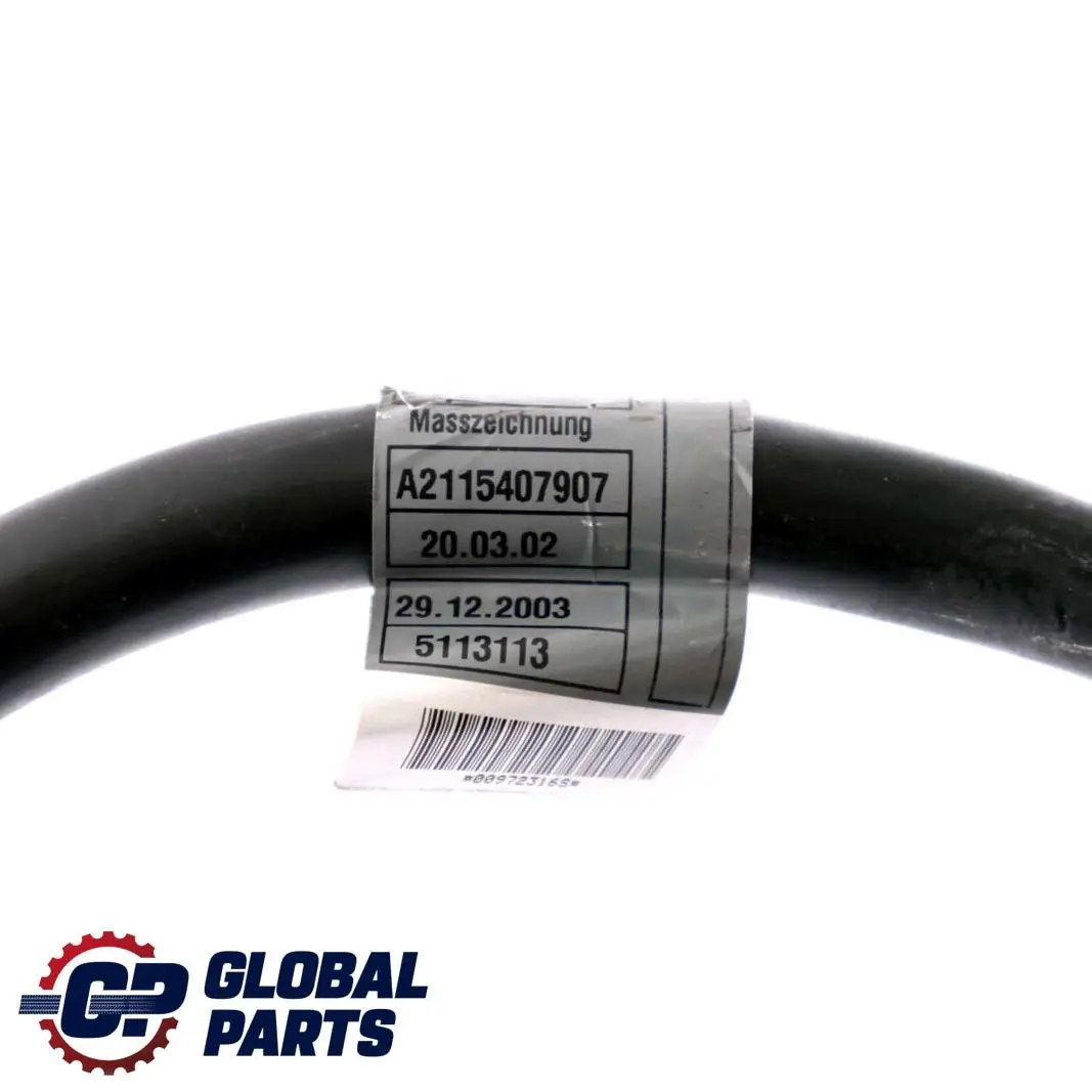 Mercedes-Benz Classe E W211 Cablaggio Cavo Positivo Batteria per con numero di parte A2115407907 Mercedes-Benz Classe E W211 Cablaggio Cavo Positivo Batteria - SKU A2115407907 - Numero di parte A2115407907