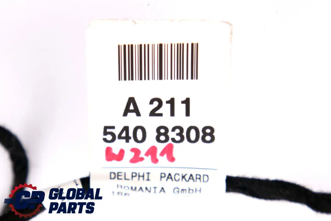 Mercedes-Benz E CLS Class S211 W211 W219 Door Loudspeaker Tweeter Wiring Cable to with Part number A2118201585 Mercedes-Benz E CLS Class S211 W211 W219 Door Loudspeaker Tweeter Wiring Cable - SKU A2115408308 - Part number A2118201585