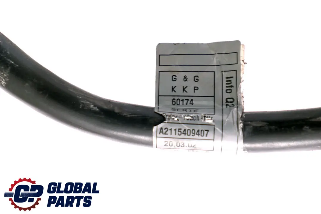 Mercedes-Benz E-Class S211 Touring Battery Lead Cable Positive Pole to with Part number A2115409407 Mercedes-Benz E-Class S211 Touring Battery Lead Cable Positive Pole - SKU A2115409407 - Part number A2115409407