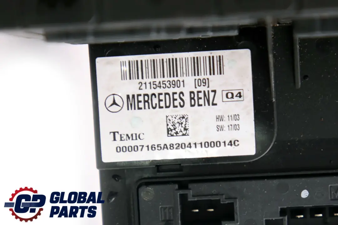 Mercedes E CSL Klasse W211 W219 Sicherungskasten Sicherungsdose A2115453901 - SKU A2115450301 - Teilenummer A2115450301