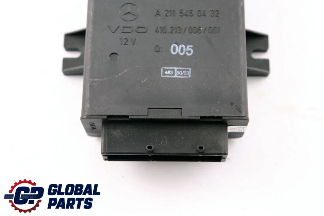 Klasse W211 Airmatic Luftfederung Niveauregulierung Steuergerät ECU für Mercedes E mit Teilenummer A2115450432 Mercedes E Klasse W211 Airmatic Luftfederung Niveauregulierung Steuergerät ECU - SKU A2115450432 - Teilenummer A2115450432
