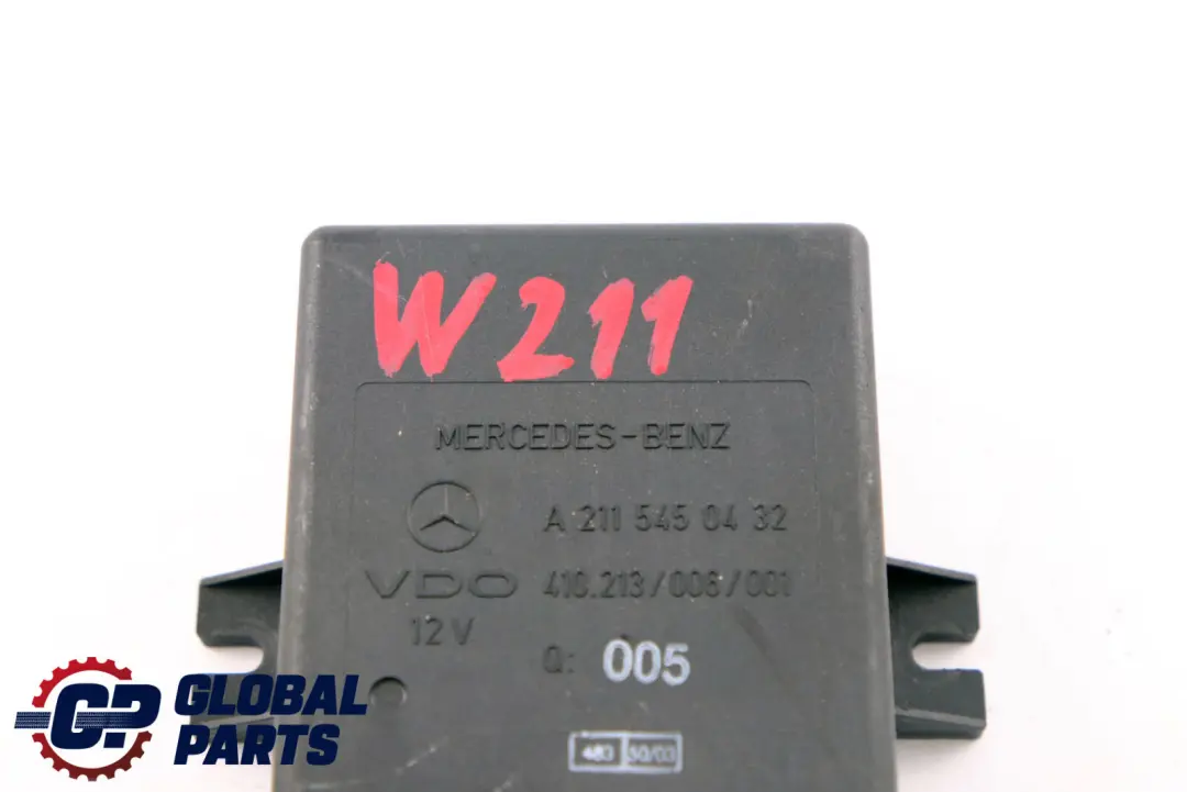 Klasse W211 Airmatic Luftfederung Niveauregulierung Steuergerät ECU für Mercedes E mit Teilenummer A2115450432 Mercedes E Klasse W211 Airmatic Luftfederung Niveauregulierung Steuergerät ECU - SKU A2115450432 - Teilenummer A2115450432