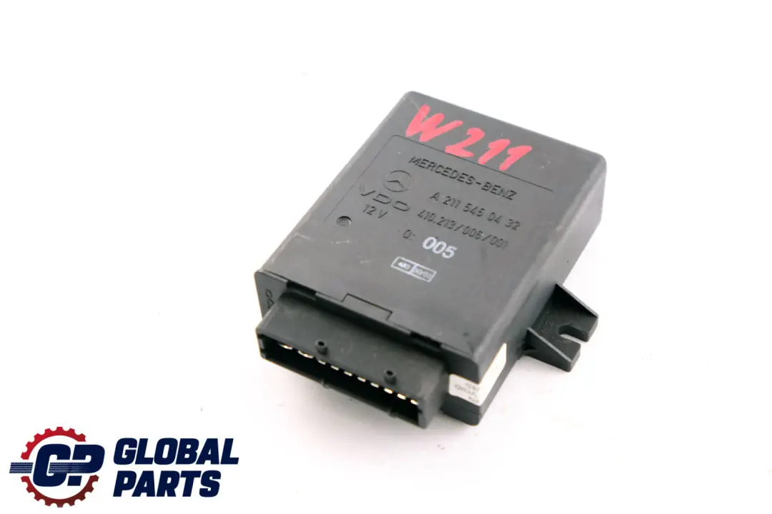 Benz E Class W211 Airmatic Air Suspension Control Unit Module ECU to Mercedes with Part number A2115450432 Mercedes Benz E Class W211 Airmatic Air Suspension Control Unit Module ECU - SKU A2115450432 - Part number A2115450432