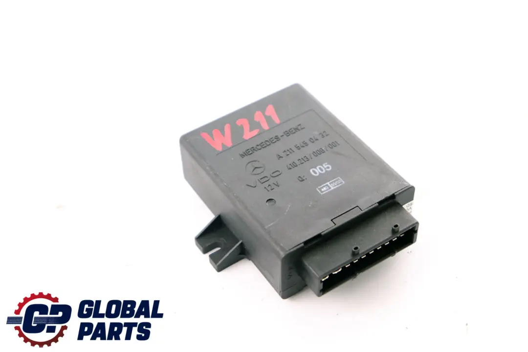 Benz E Class W211 Airmatic Air Suspension Control Unit Module ECU to Mercedes with Part number A2115450432 Mercedes Benz E Class W211 Airmatic Air Suspension Control Unit Module ECU - SKU A2115450432 - Part number A2115450432