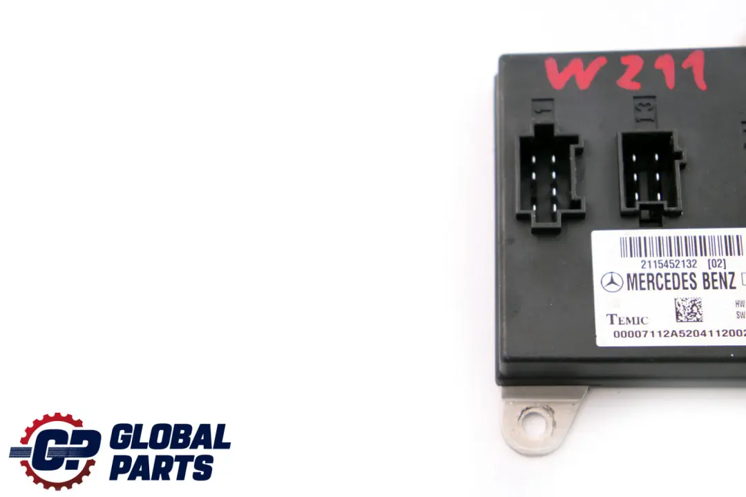 Classe E W211 Acquisizione Segnale ECU Sam ECU Modulo per Mercedes con numero di parte A2115452132 Mercedes Classe E W211 Acquisizione Segnale ECU Sam ECU Modulo - SKU A2115452132 - Numero di parte A2115452132