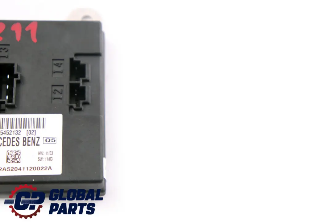 E-Klasse W211 Signalerfassung Steuergerät SAM ECU Modul für Mercedes mit Teilenummer A2115452132 Mercedes E-Klasse W211 Signalerfassung Steuergerät SAM ECU Modul - SKU A2115452132 - Teilenummer A2115452132