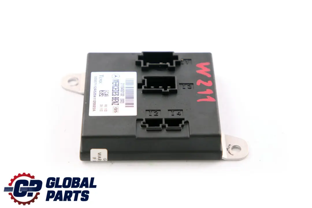 E-Klasse W211 Signalerfassung Steuergerät SAM ECU Modul für Mercedes mit Teilenummer A2115452132 Mercedes E-Klasse W211 Signalerfassung Steuergerät SAM ECU Modul - SKU A2115452132 - Teilenummer A2115452132