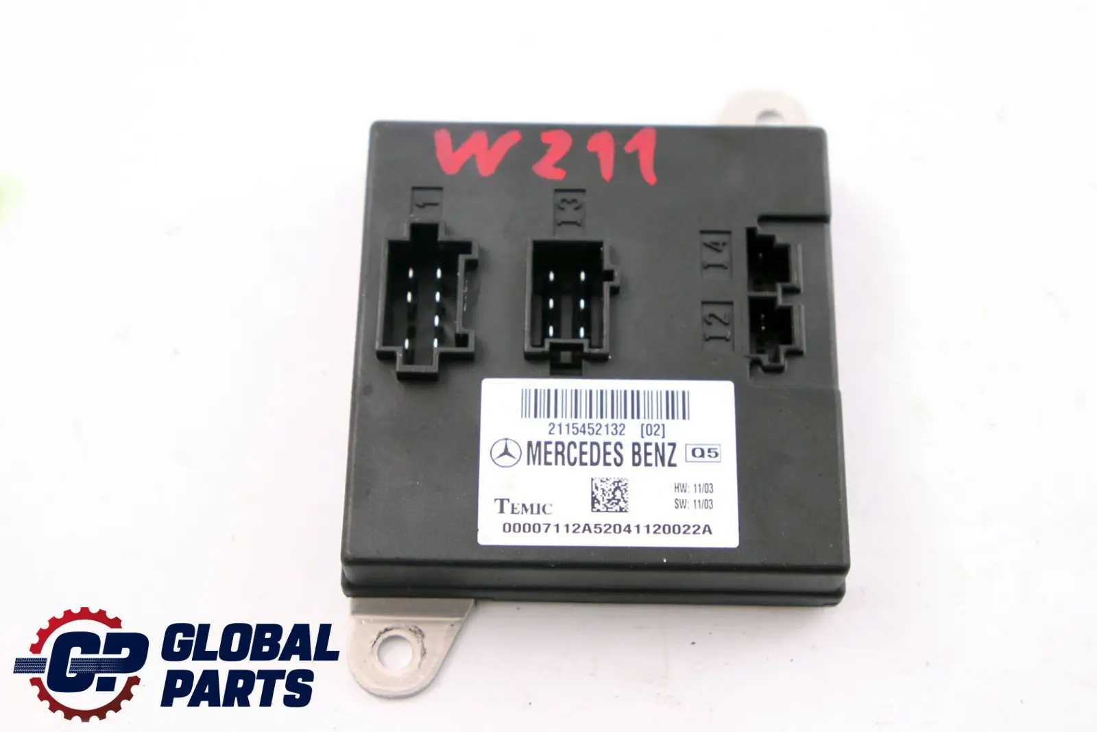 Mercedes Classe E W211 Detection de Signaux Commande Sam ECU Module A2115452132