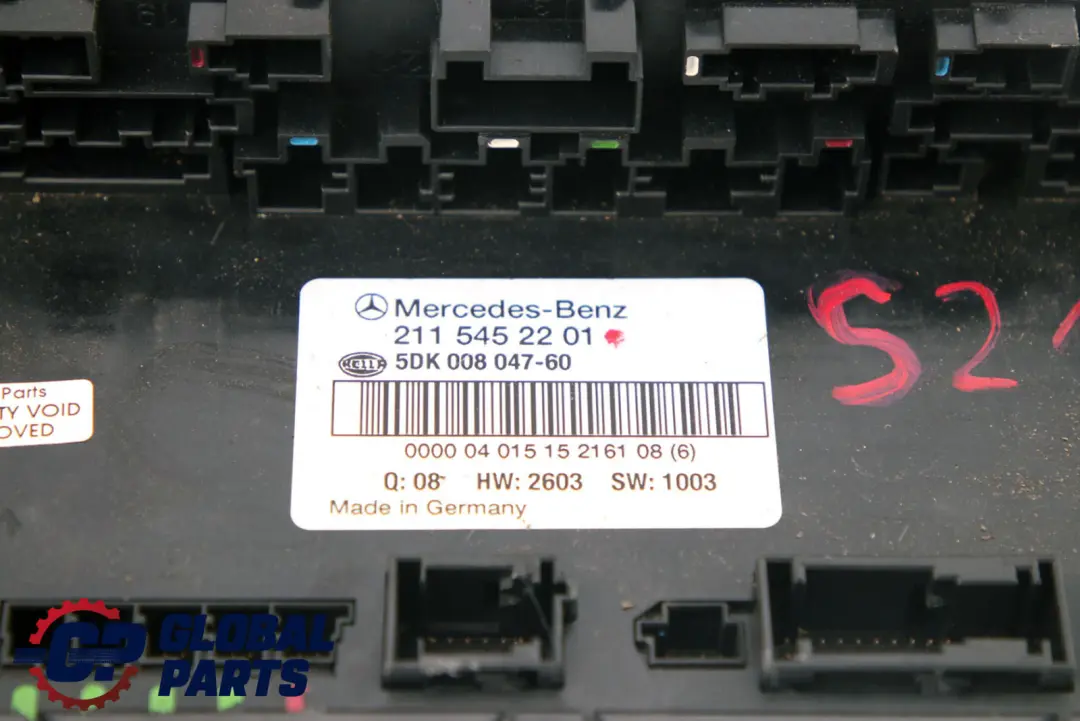 Mercedes-Benz E-Klasse S211 Sicherungskasten Steuergerät für mit Teilenummer A2115452201 Mercedes-Benz E-Klasse S211 Sicherungskasten Steuergerät - SKU A2115452201 - Teilenummer A2115452201