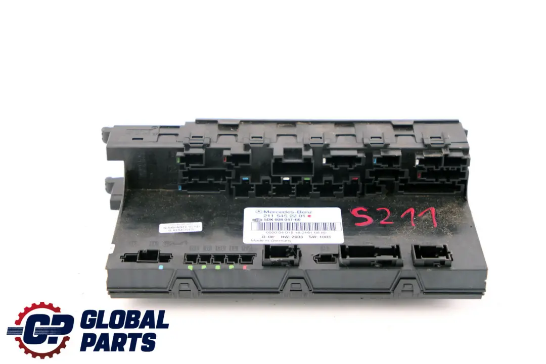 Mercedes-Benz E-Class S211 Fuse Box Module Unit Touring to with Part number A2115452201 Mercedes-Benz E-Class S211 Fuse Box Module Unit Touring - SKU A2115452201 - Part number A2115452201