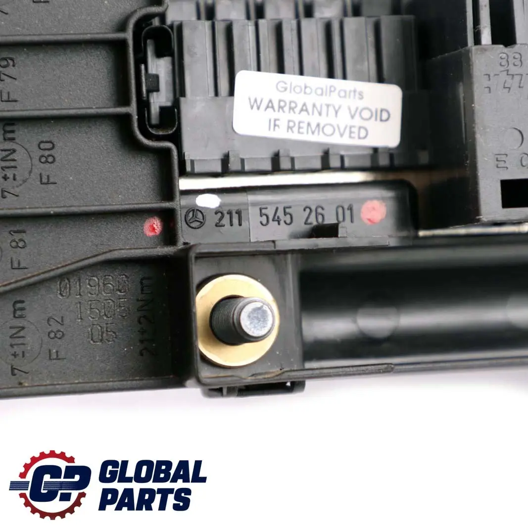 Vorsicherung Sicherungs Verteiler Kasten Vorne für Mercedes ML W164 mit Teilenummer A2115452601 Mercedes ML W164 Vorsicherung Sicherungs Verteiler Kasten Vorne - SKU A2115452601 - Teilenummer A2115452601