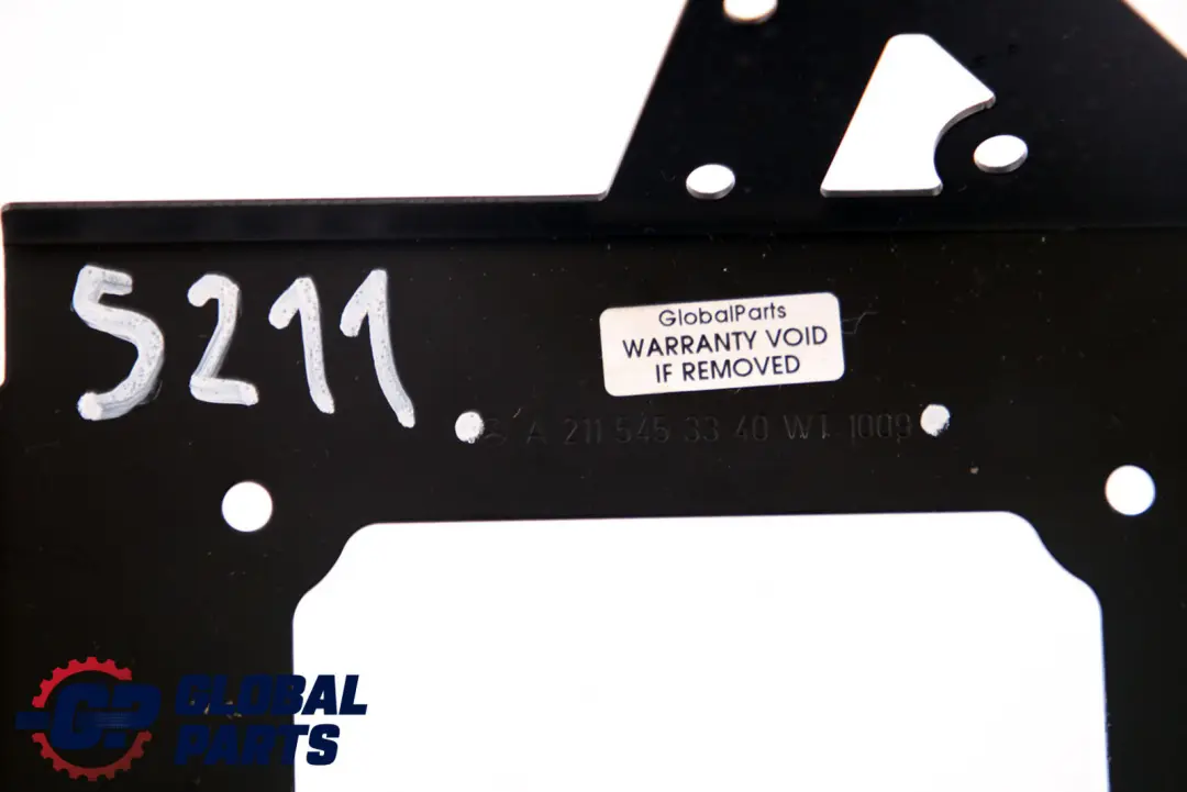 Bracket Holder Control Units to Mercedes E-Class S211 Touring with Part number A2115453340 Mercedes E-Class S211 Touring Bracket Holder Control Units - SKU A2115453340 - Part number A2115453340