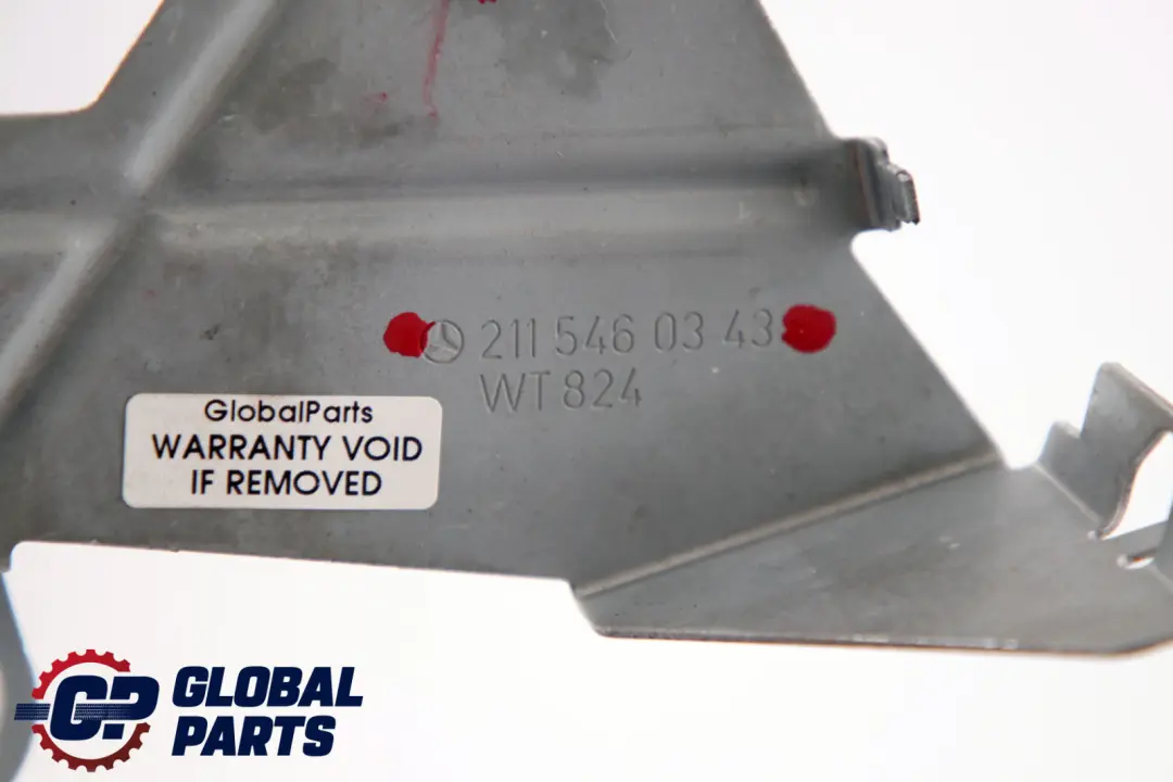 Mercedes-Benz E-Class S211 W211 Rear Bottom Left Holder Bracket to with Part number A2115460343 Mercedes-Benz E-Class S211 W211 Rear Bottom Left Holder Bracket - SKU A2115460343 - Part number A2115460343
