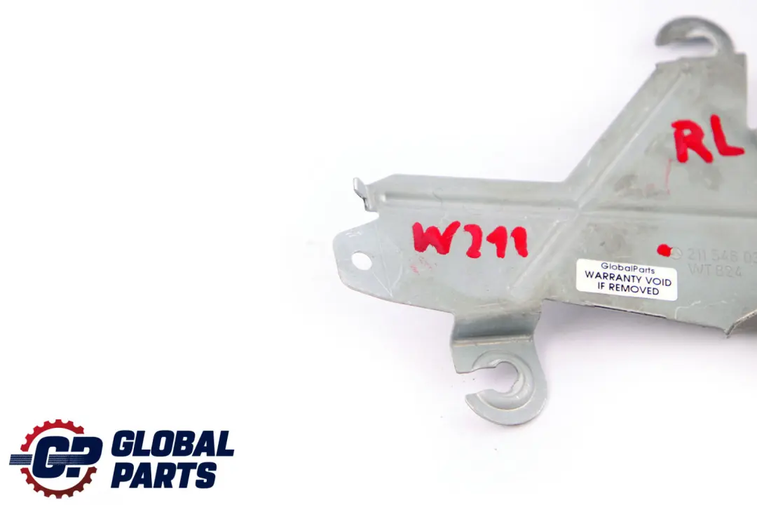 Soporte Inferior Trasero Izquierdo para Mercedes S211 W211 con número de pieza A2115460343 Mercedes S211 W211 Soporte Inferior Trasero Izquierdo - SKU A2115460343 - Número de pieza A2115460343