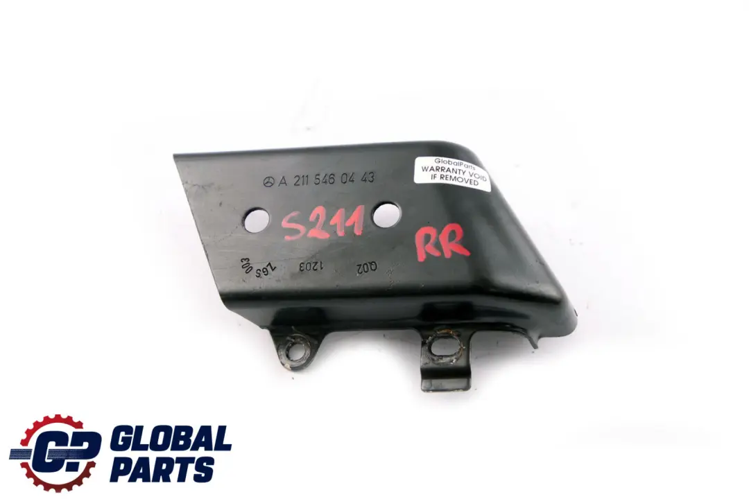 Bracket Rear Right O/S Cable Covering to Mercedes E-Class S211 Touring with Part number A2115460443 Mercedes E-Class S211 Touring Bracket Rear Right O/S Cable Covering - SKU A2115460443 - Part number A2115460443