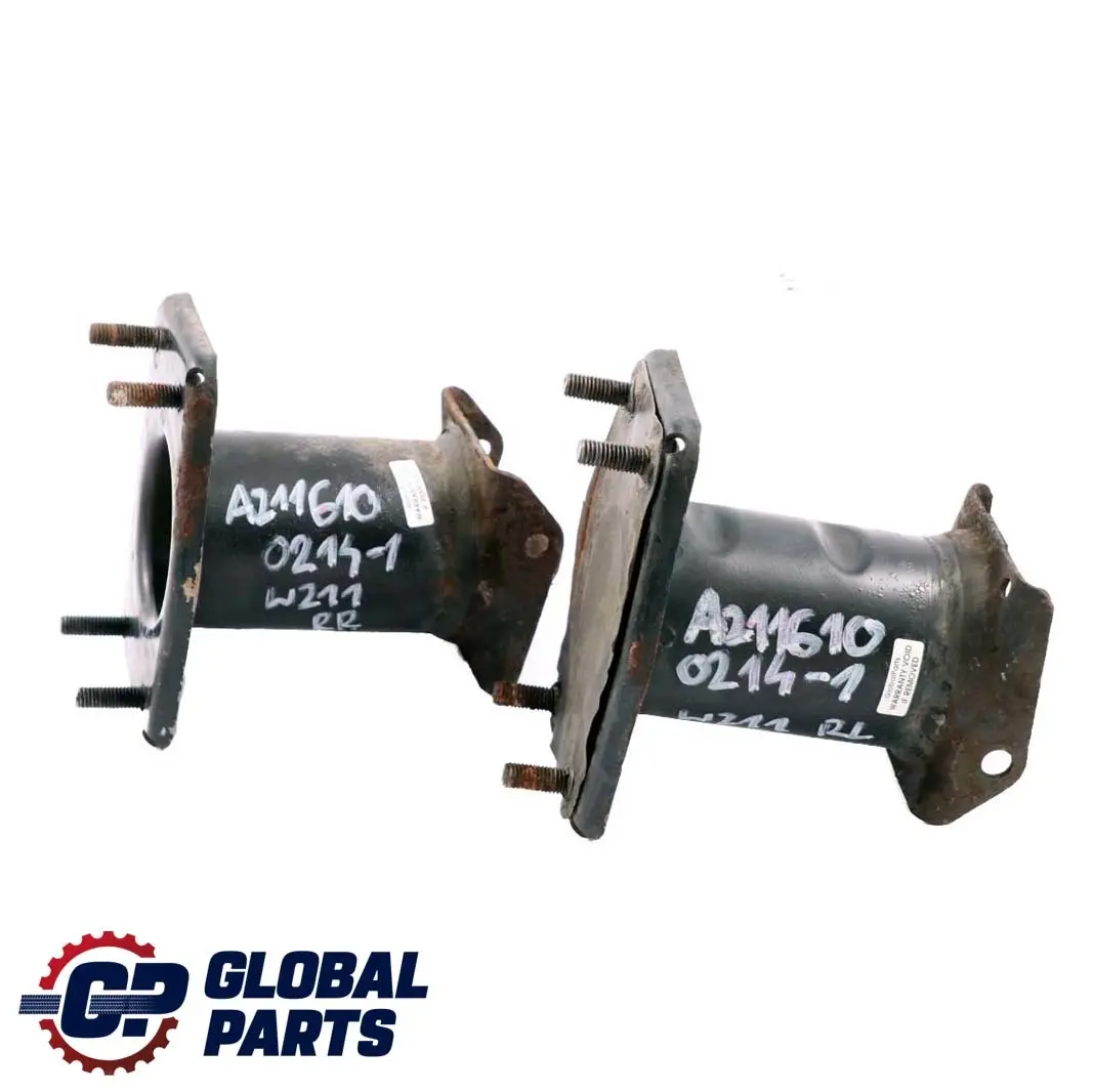 Mercedes-Benz E-Class W211 Saloon Rear Bumper Carrier Cross Member Mount Set to with Part number A2116100214 Mercedes-Benz E-Class W211 Saloon Rear Bumper Carrier Cross Member Mount Set - SKU A2116100214-1 - Part number A2116100214