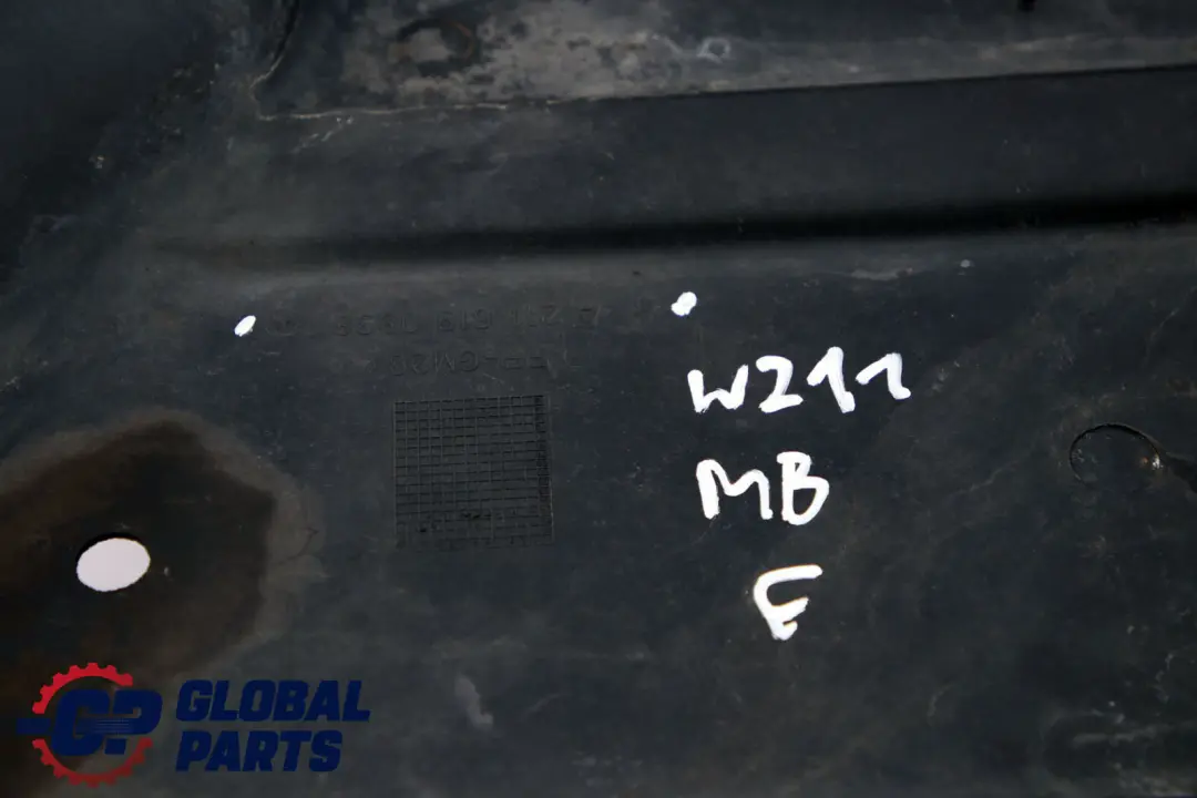 Underbody Undertray Panel Cover to Mercedes E-Class W211 S211 Estate Rear with Part number A2116190838 Mercedes E-Class W211 S211 Estate Rear Underbody Undertray Panel Cover - SKU A2116190838 - Part number A2116190838