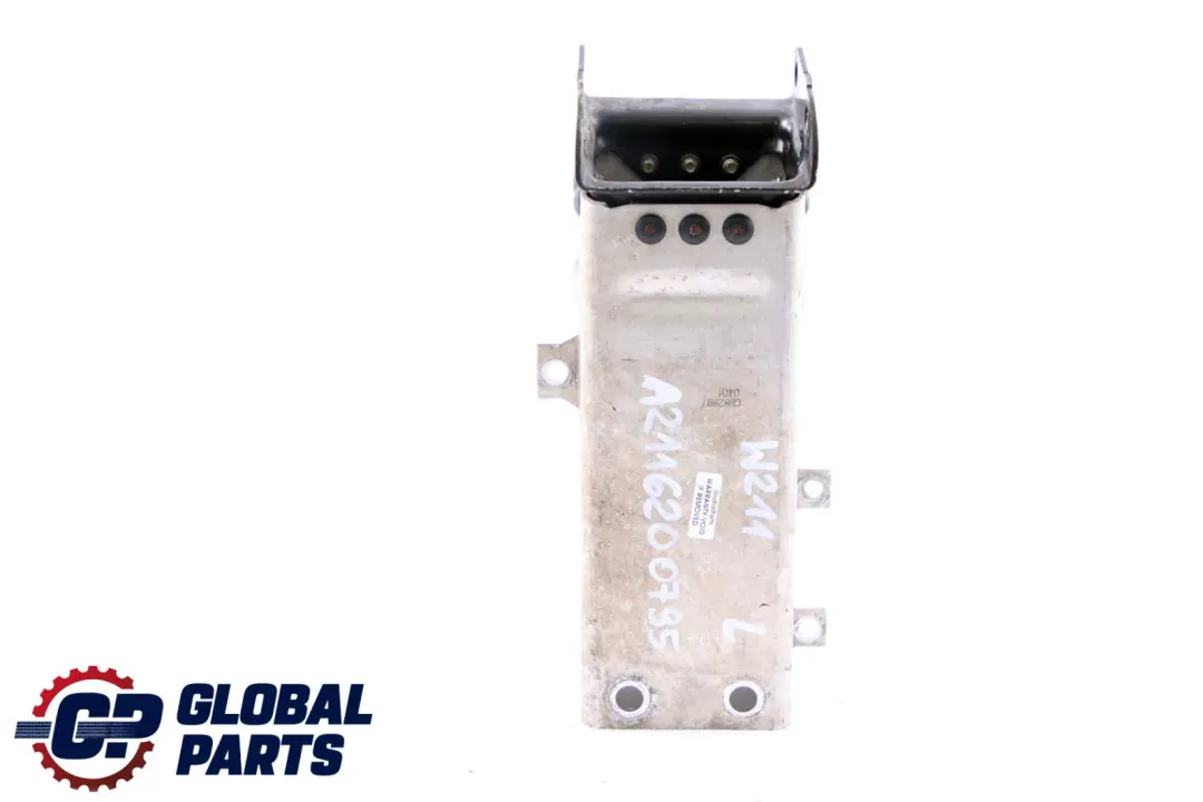 Mercedes W211 parachoques delantero izquierdo soporte de montaje travesaño - SKU A2116200795 - Número de pieza A2116200795