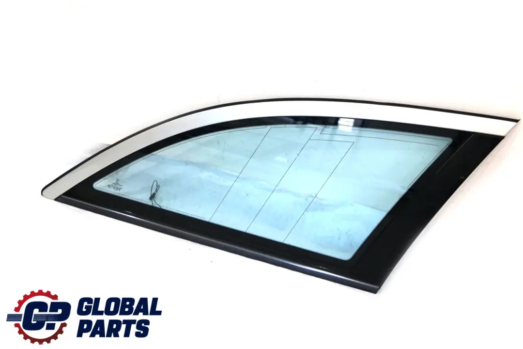 Right O/S Side Window Green Glass AS2 to Mercedes E-Class S211 Rear with Part number A2116702412 Mercedes E-Class S211 Rear Right O/S Side Window Green Glass AS2 - SKU A2116702412 - Part number A2116702412